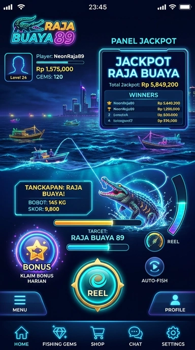 vm777 — layar beranda